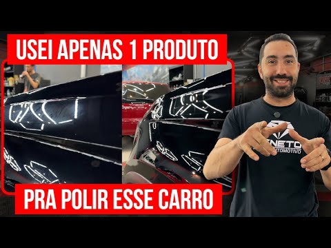 COMO DEIXAR A PINTURA DO CARRO BRILHANDO? | Com 1 Único Produto