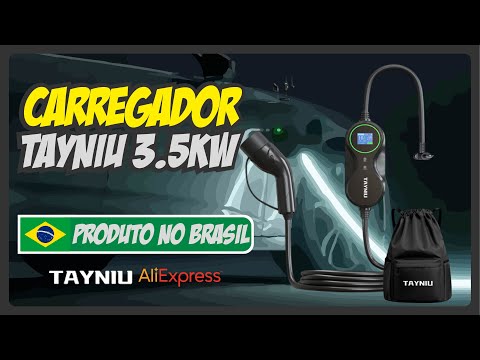 CARREGADOR PORTÁTIL para CARRO ELÉTRICO BOM e BARATO - TAYNIU 3.5KW