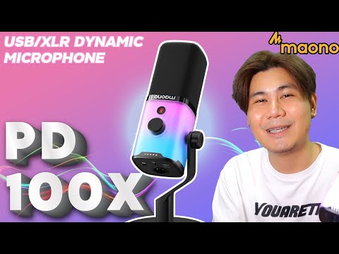 รีวิวmaonoPD100XRGBไมค์โครโฟนเสียงดีคุ้มราคา