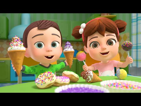 Ice Cream Song | Flip Flop Lollipop🍧✨+More Nursery Rhymes & Kids Songs