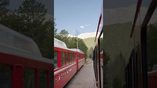 A Glimpse of the Pikes Peak Cog Railway Train Ride