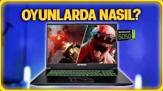 RTX 5050 Laptop Oyunlarda Nasıl? Abra A7 V16.2