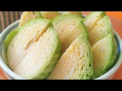 夏天要多吃包菜，教你新吃法，不炒不炖不凉拌，出锅比吃肉还香！【小穎美食】