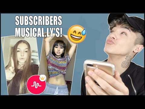 Reacting to My Subscribers Musical.lys Pt2