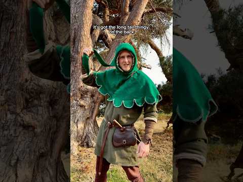 Medieval Chaperon Hood. #medieval #history #robinhood