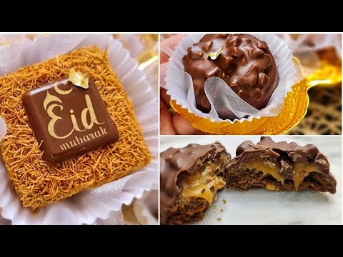 نوعين من الحلويات العصرية بعجينة واحدة😍صابلي الروشي بالكراميل و حلوى البانديبيس والقطايف