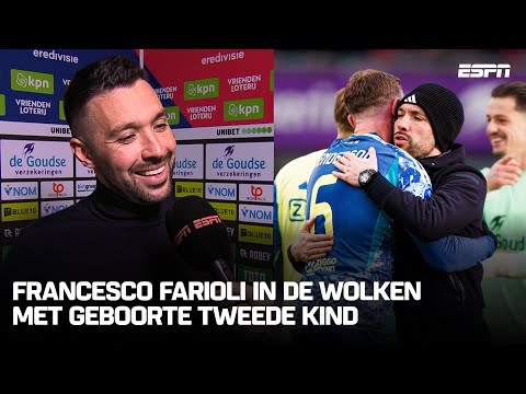 Francesco Farioli STRAALT na GEBOORTE TWEEDE KIND 👶 | Interview na Sparta - Ajax