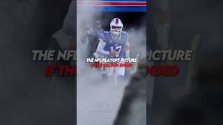 The Current Nfl Playoff Picture after week 18 #viral #nfl #shorts