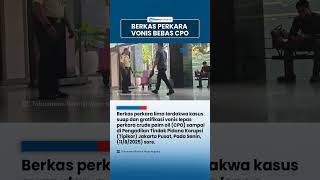 Berkas Perkara Suap Vonis Lepas CPO Dibawa Jaksa Pakai Troli, Berikut Penampakannya