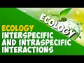 Ecological Interactions and Competitions
