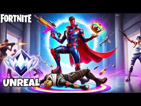 UNREAL RANK GRIND in FORTNITE BR!