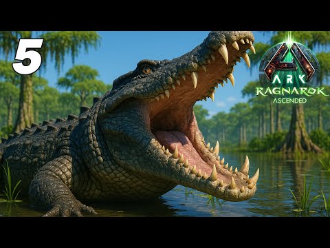 Je capture mon premier gros Deinosuchus ! Ark Ascended Ragnarok 5