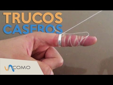 Cómo sacar un anillo del dedo - Trucos caseros