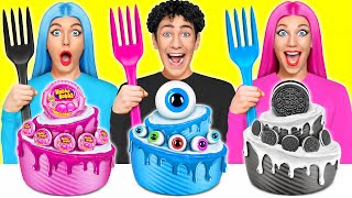 Alimentos de Los Mismo Colores Desafío | Batalla Comestible por Multi DO Fun Challenge