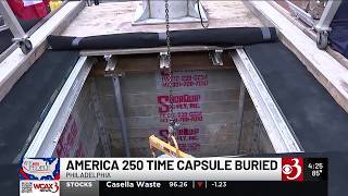 YouTube video thumbnail: America 250 Time Capsule Includes Vermont Contribution