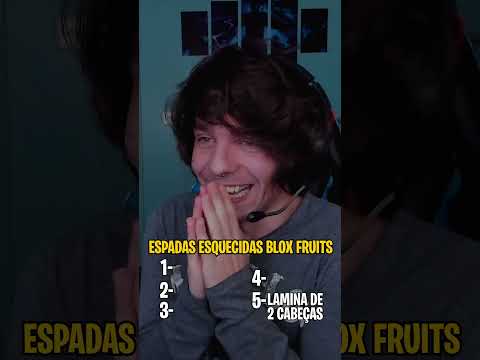 ADIVINHE O TOP 5 Espadas Esquecidas do Blox Fruits #shorts