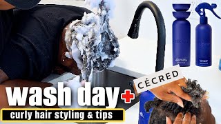 Wash Day Routine for Type 4A Curls & Coils💦 Natural Hair Care for Men