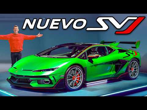 Nuevo Lambo SVJ de 1,100hp+: ¡el mejor Temerario!