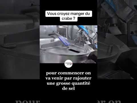 On vous fait croire que c’est du crabe 🦀
