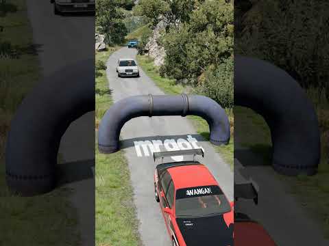 Cars Low Pipe Crash – BeamNG.drive