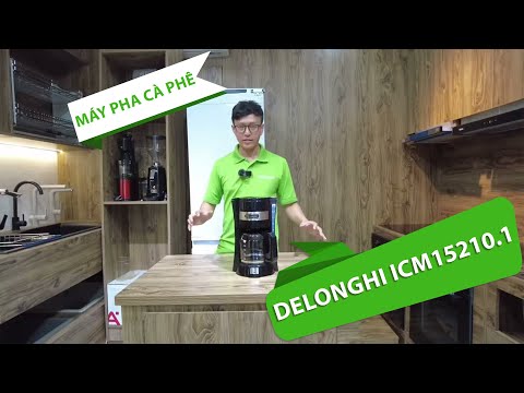 Máy pha cà phê Delonghi ICM15210.1
