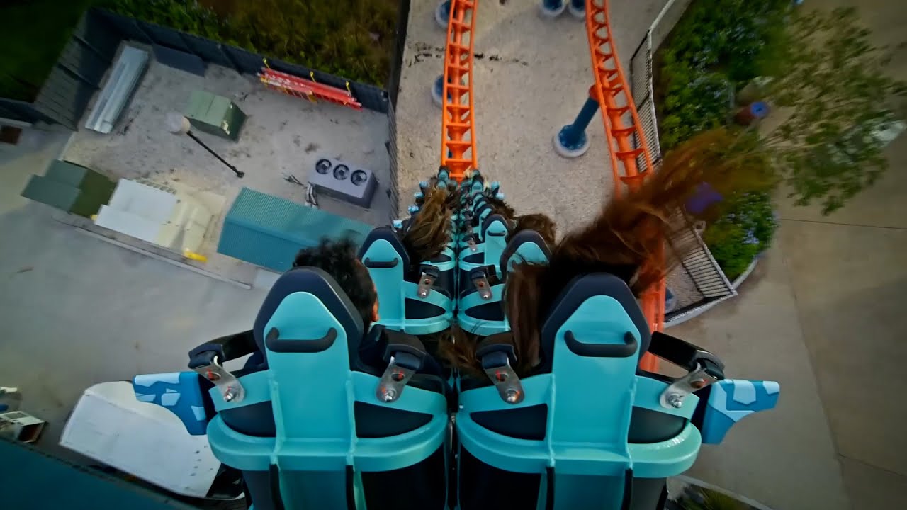We Rode Orlando's NEWEST Roller Coaster! Ice Breaker At SeaWorld Orlando POV, Merch, Food & More! The Tim Tracker