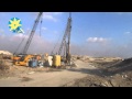 بالفيديو :توصيل مياه ترعة السلام من سيناء إلي قناة السويس