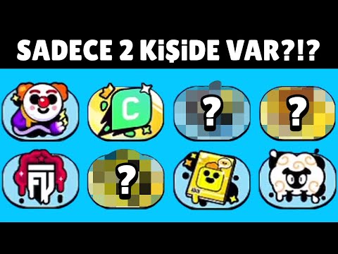 BRAWL STARS'daki EN NADİR 10 SPREY🔥 ( SADECE 2 KİŞİDE VAR )
