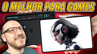 TABLET GAMER FAZ SENTIDO? Impressões com o REDMAGIC Astra!