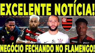 QUINTOU DA MELHOR FORMA NO FLAMENGO! MENGÃO EM VIAS DE FECHAR EXCELENTE NEGÓCIO!