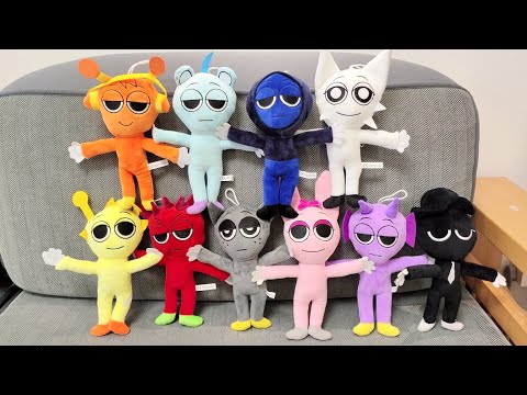 New Sprunki Plush Doll Toy Unboxing 2024