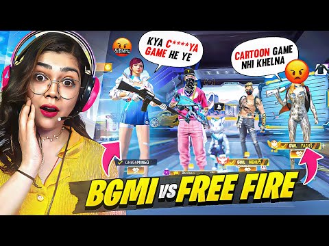 BGMI Player vs Free Fire🎯 – Ultimate Roast Begins! 🔥 #iQOO #iQOO13 #iQOOGamersUnite