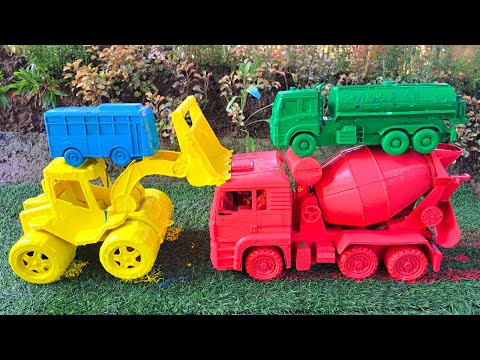 Mobil Mobilan Oleng Mencari Mobil Balap, Tank Baja, Bus Telolet, Excavator, Motor Balap Part 8