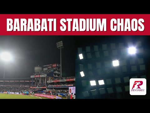 Barabati Stadium Chaos: Players Frustrated as Lights Go Out in IND vs. ENG Clash