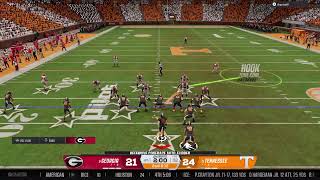 CFB 25 Online Dynasty | UGA vs Tennessee