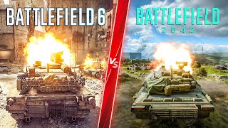 Battlefield 6 vs Battlefield 2042 - Direct Comparison! Attention to Detail & Graphics! PC 4K