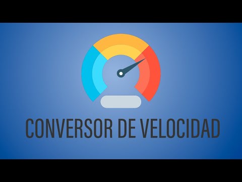 Cómo usar el Conversor de Velocidad en Windows