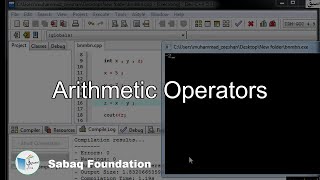 Arithmatic Operators