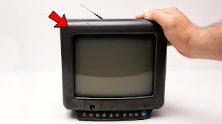 Restoration a Vintage 10'' Mini CRT TV with Raspberry Pi – Ultimate Retro Gaming Console!