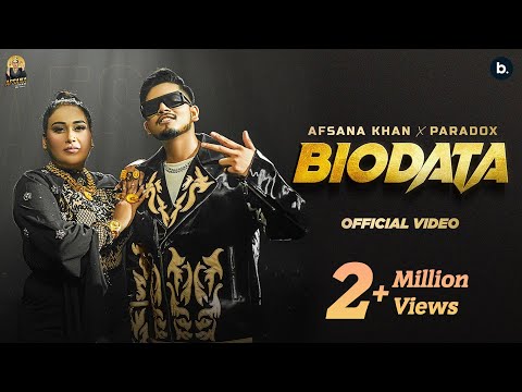 BIODATA - Official Video | Afsana Khan | Paradox | Punjabi Song 2023