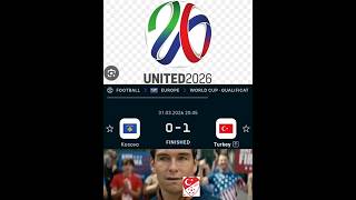 #viral #türkiye#czechrepublic QFfor worldcup2026#kosovo#denmark OUT#worldcupqualifiers playoff final