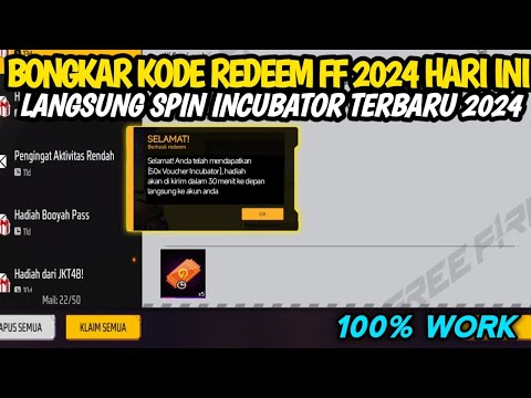 KODE REDEEM FF!! KODE REDEEM FREE FIRE TERBARU 21 November 2024 HARI INI‼️