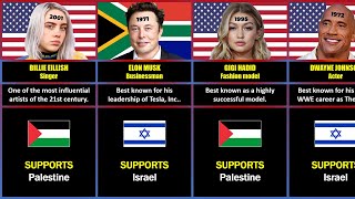 Celebrities Who SUPPORT Palestine or Israel