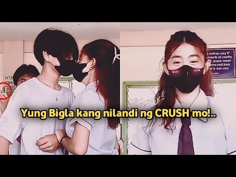 Yung BIGLA kang NILANDI ng CRUSH mo!.. (Kilig moments)❤️