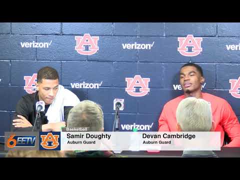 Devan Cambridge and Samir Doughty Press Conference Colgate