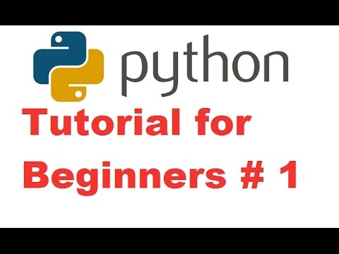 Python Tutorial for Beginners 1 - Getting Started and Installing Python (For Absolute Beginners)