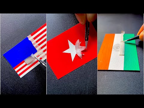 Asian countries flag drawing part 1 | 🇻🇳🇮🇳🇧🇩🇲🇾🇵🇰🇮🇶🇺🇿🇰🇷🇹🇭 #art #artandcraft