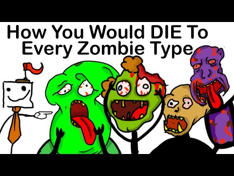 How You Would Die To Every Zombie Type