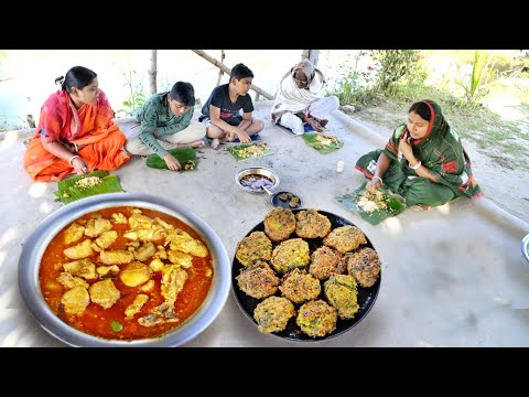 আজ খাসি মাংসের স্বাদে চিকেন কারি রান্না সাথে সর্ষে ফুলের বড়া এই দিয়ে দুপুরে জমিয়ে খাওয়া দাওয়া