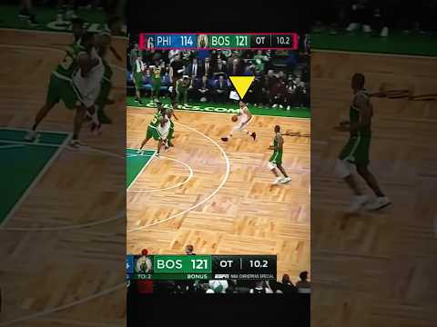 PART 2 - Wild Ending in Boston 👀 Philadelphia 76ers vs Boston Celtics #nba #shorts
